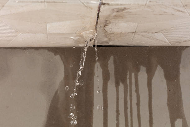 Professional Flood Damage Cleanup technician working in Dalton, PA